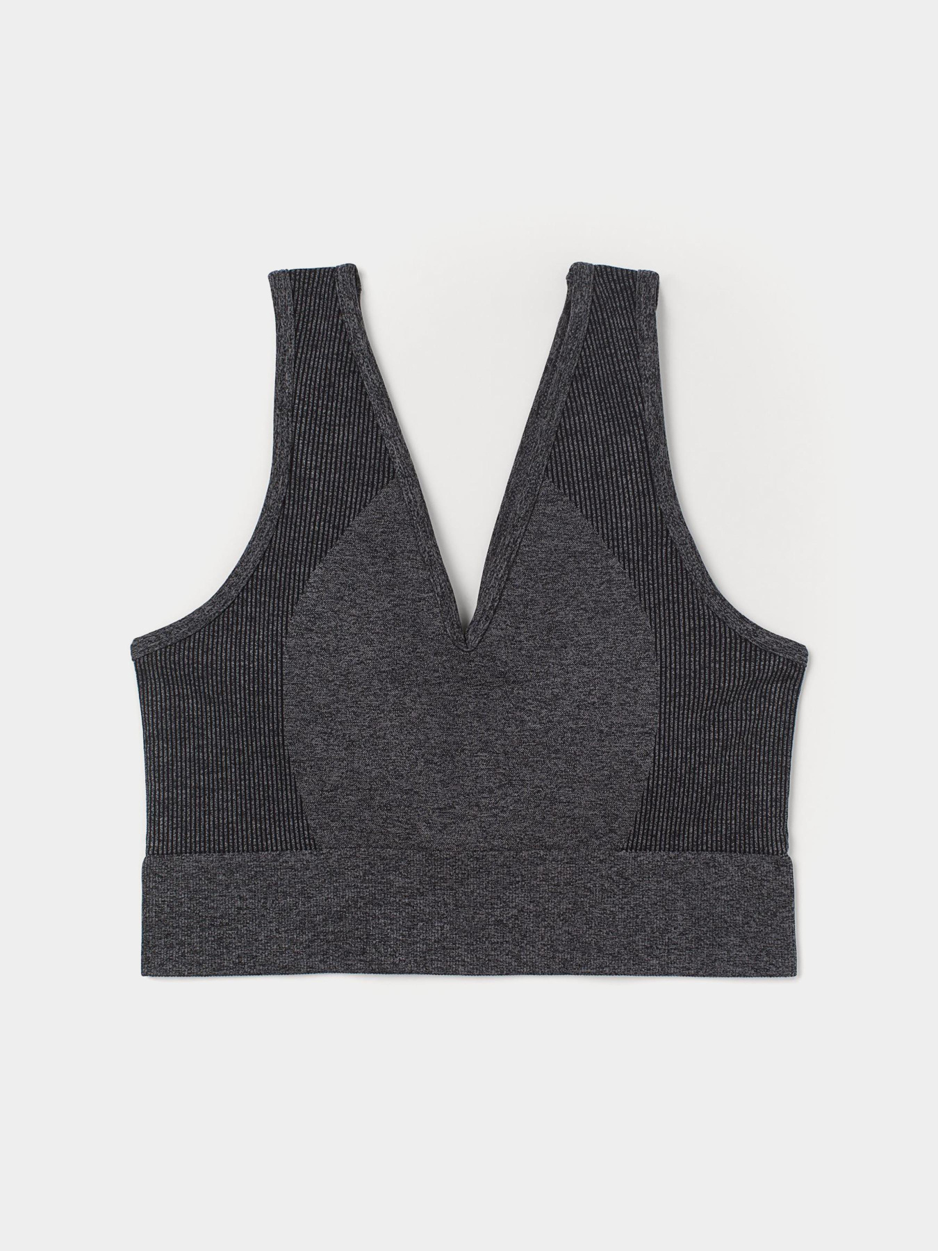 Спортивний топ H&M модель 8688232wer_Серый Фото