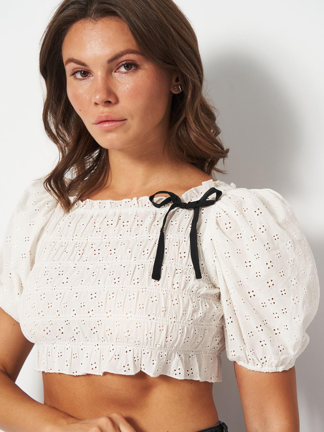 Топ H&M модель 4569321wer_Белый Топ H&M модель 4569321wer_Белый Фото