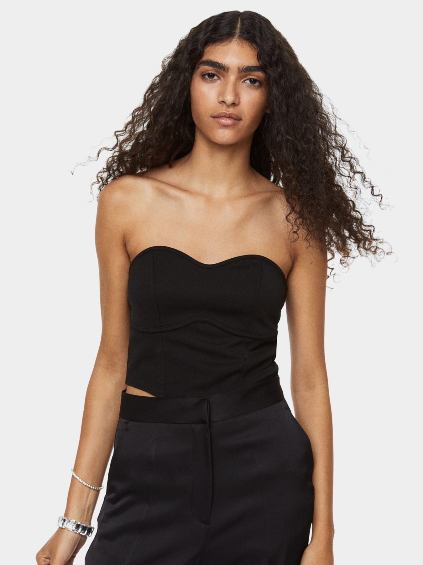 Топ H&M модель 1118266wer_Черный Фото