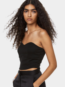 Топ H&M модель 1118266wer_Черный Фото