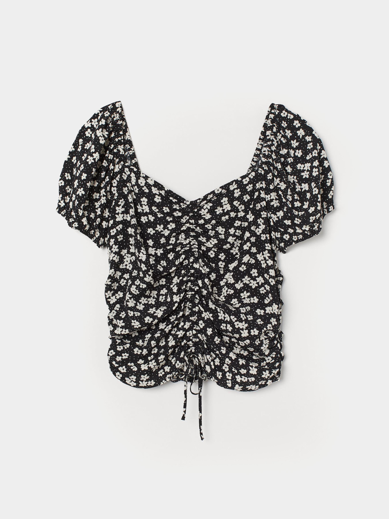 Топ модель 8760531wer_Черно-белый Фото