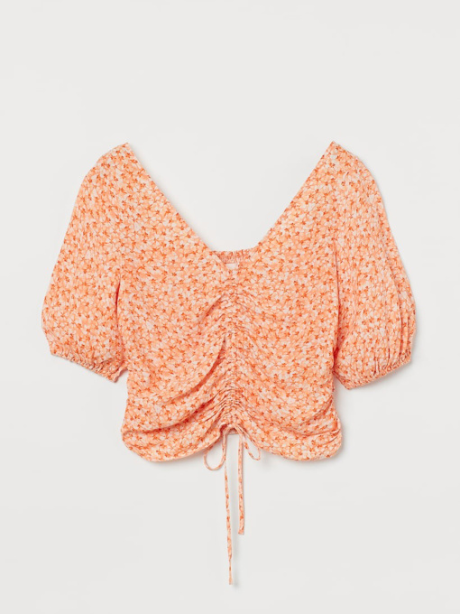 Топ H&M модель 9811483wer_Оранжевый Фото