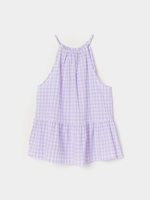 Топ H&M модель 6697108wer_Бело-фиолетовый Фото