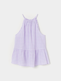 Топ H&M модель 6697108wer_Бело-фиолетовый Фото