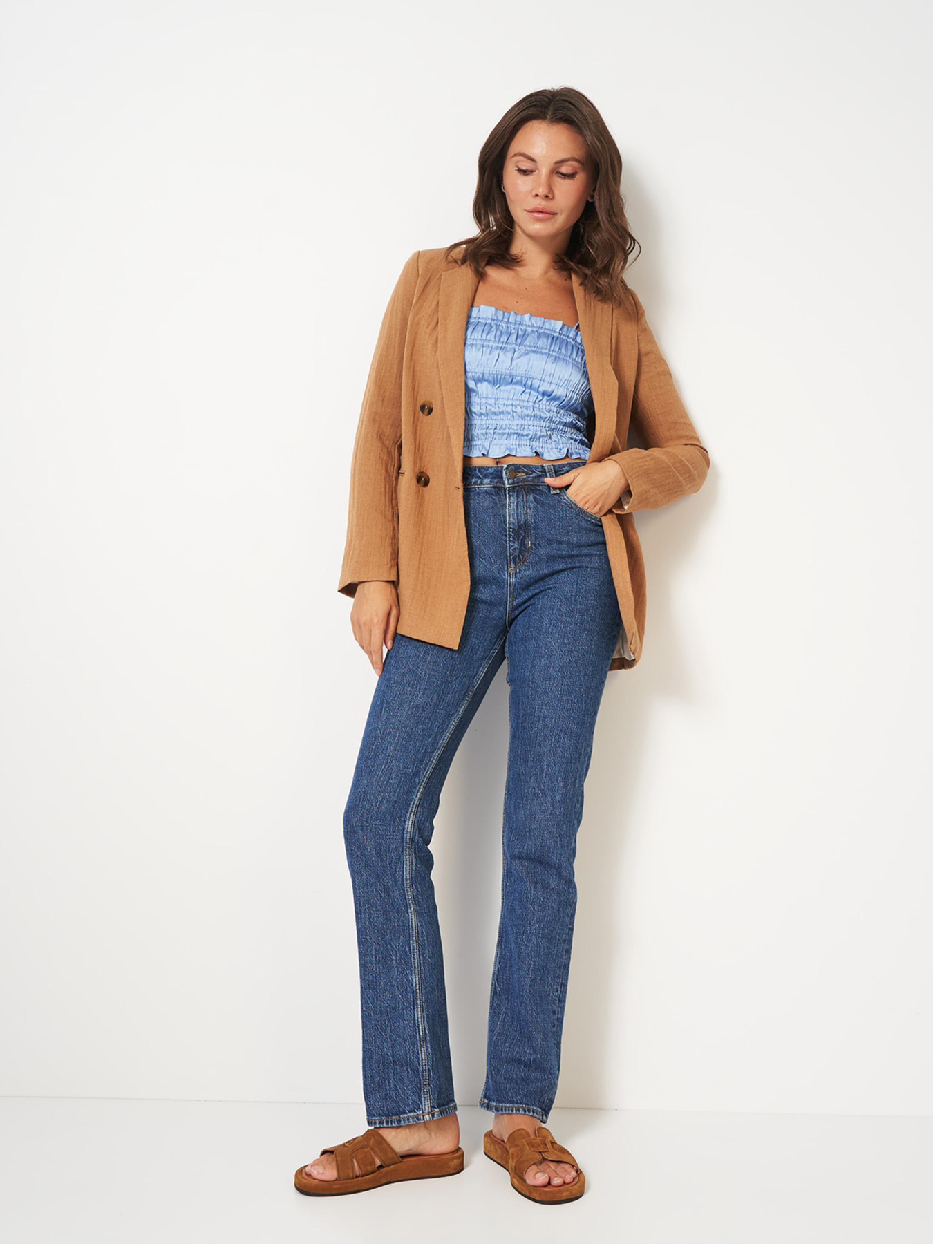 Топ H&M модель 6324988wer_Голубой Топ H&M модель 6324988wer_Голубой Фото