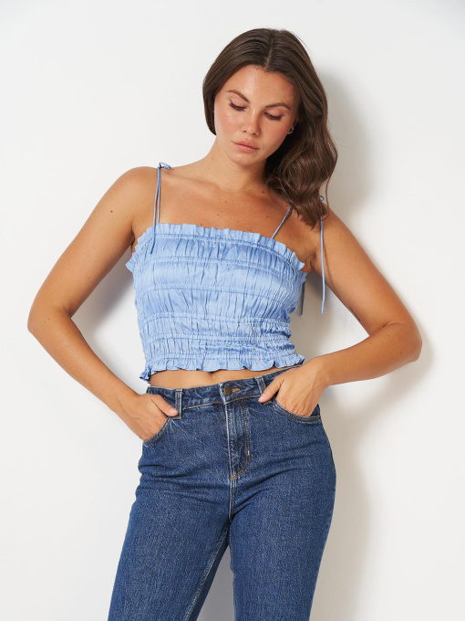 Топ H&M модель 6324988wer_Голубой Фото