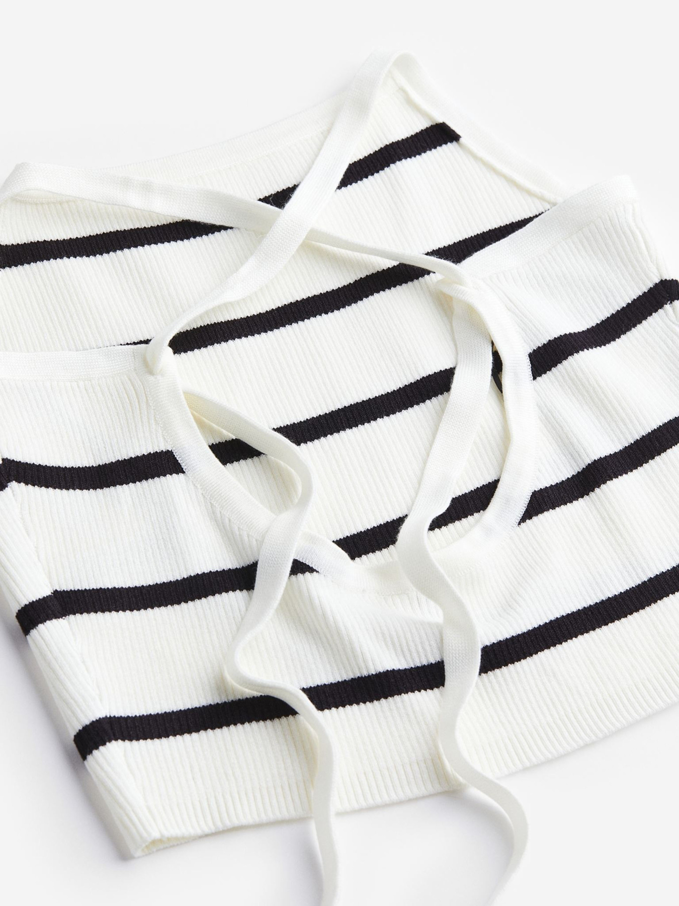 Топ H&M модель 11822467wer_Черно-белый Фото