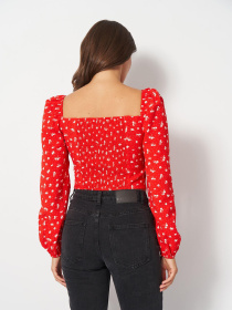 Топ H&M модель 1569743wer_Красный Фото