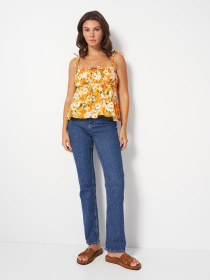 Топ H&M модель 7894321wer_Оранжевый Фото