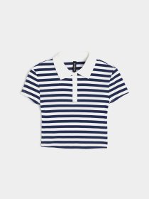 Топ H&M модель 1198480wer_Бело-синий Фото