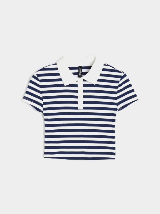 Топ H&M модель 1198480wer_Бело-синий Фото