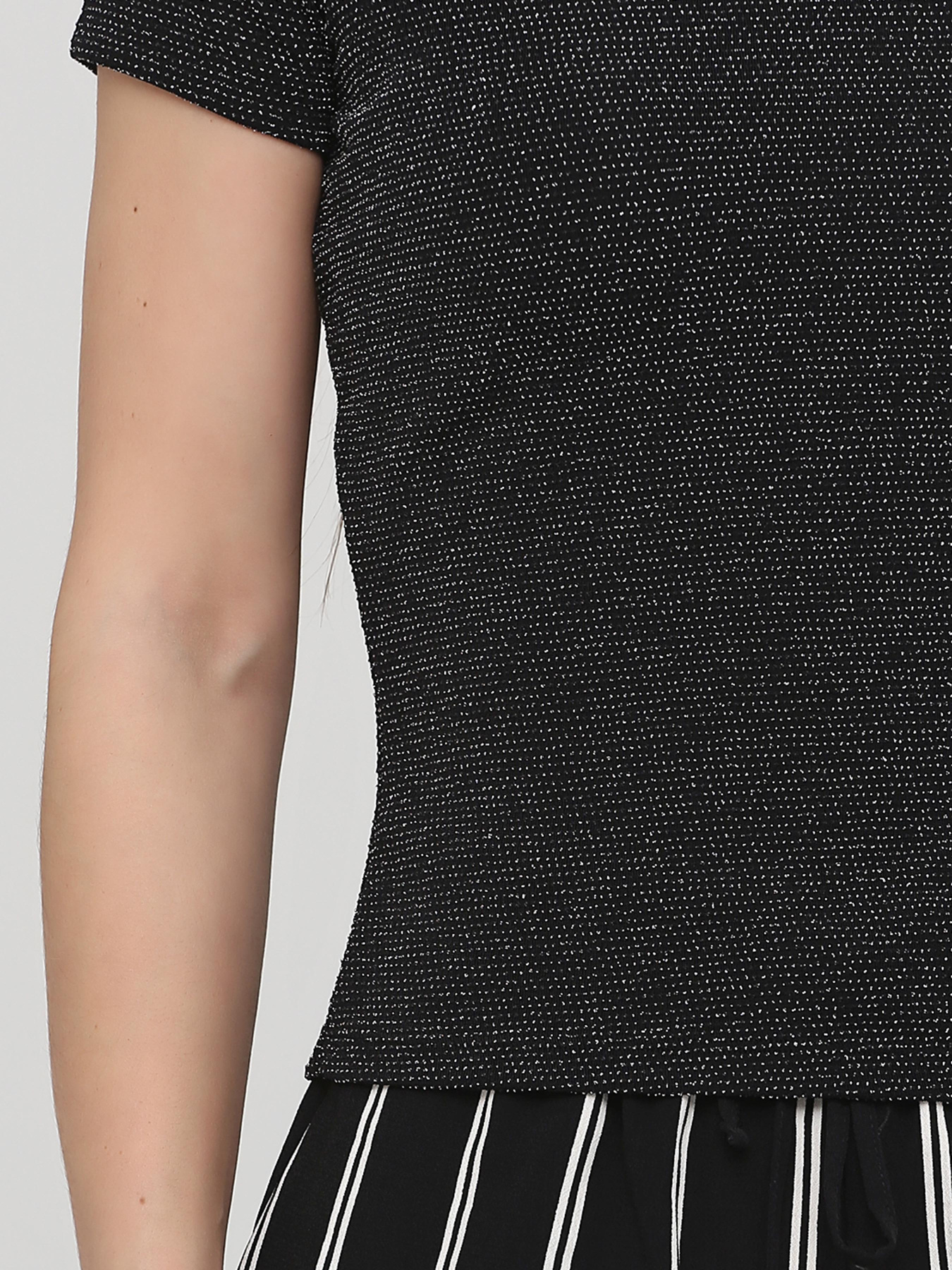 Топ Monki модель 5069668bar_Черный Фото