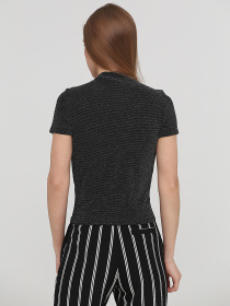 Топ Monki модель 5069668bar_Черный Фото