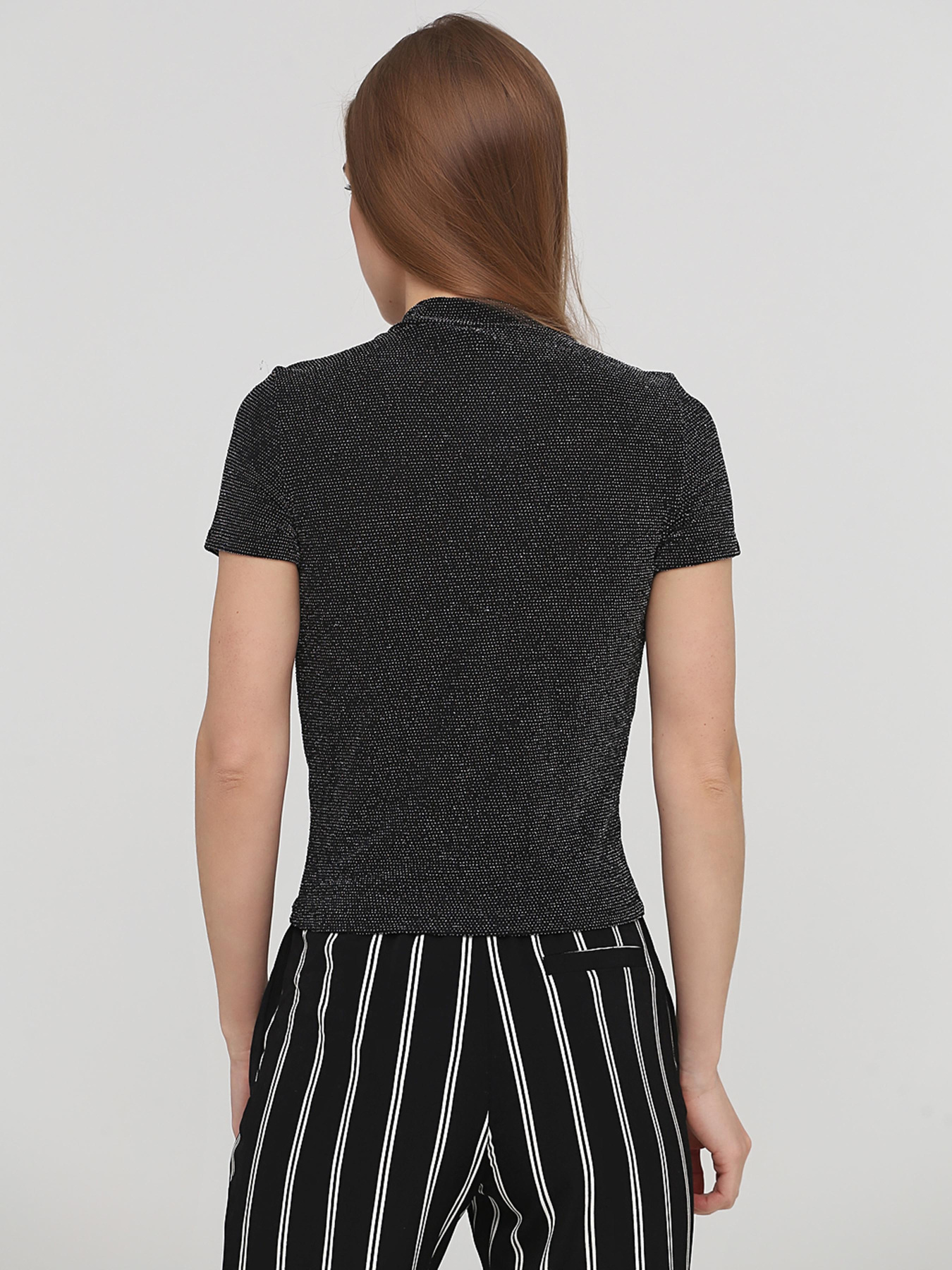 Топ Monki модель 5069668bar_Черный Фото