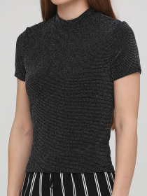 Топ Monki модель 5069668bar_Черный Фото