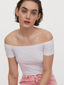 Топ H&M модель 5768979RP6_Белый Фото