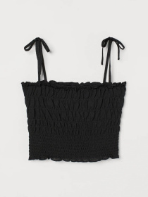 Топ H&M модель 10159014wer_Черный Фото