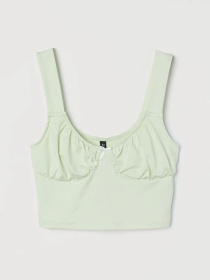 Топ H&M модель 9954214wer_Светло-зеленый Фото