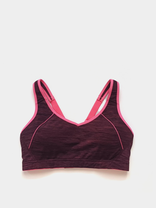 Топ спортивный H&M модель 6314981wer_Бордовый Фото