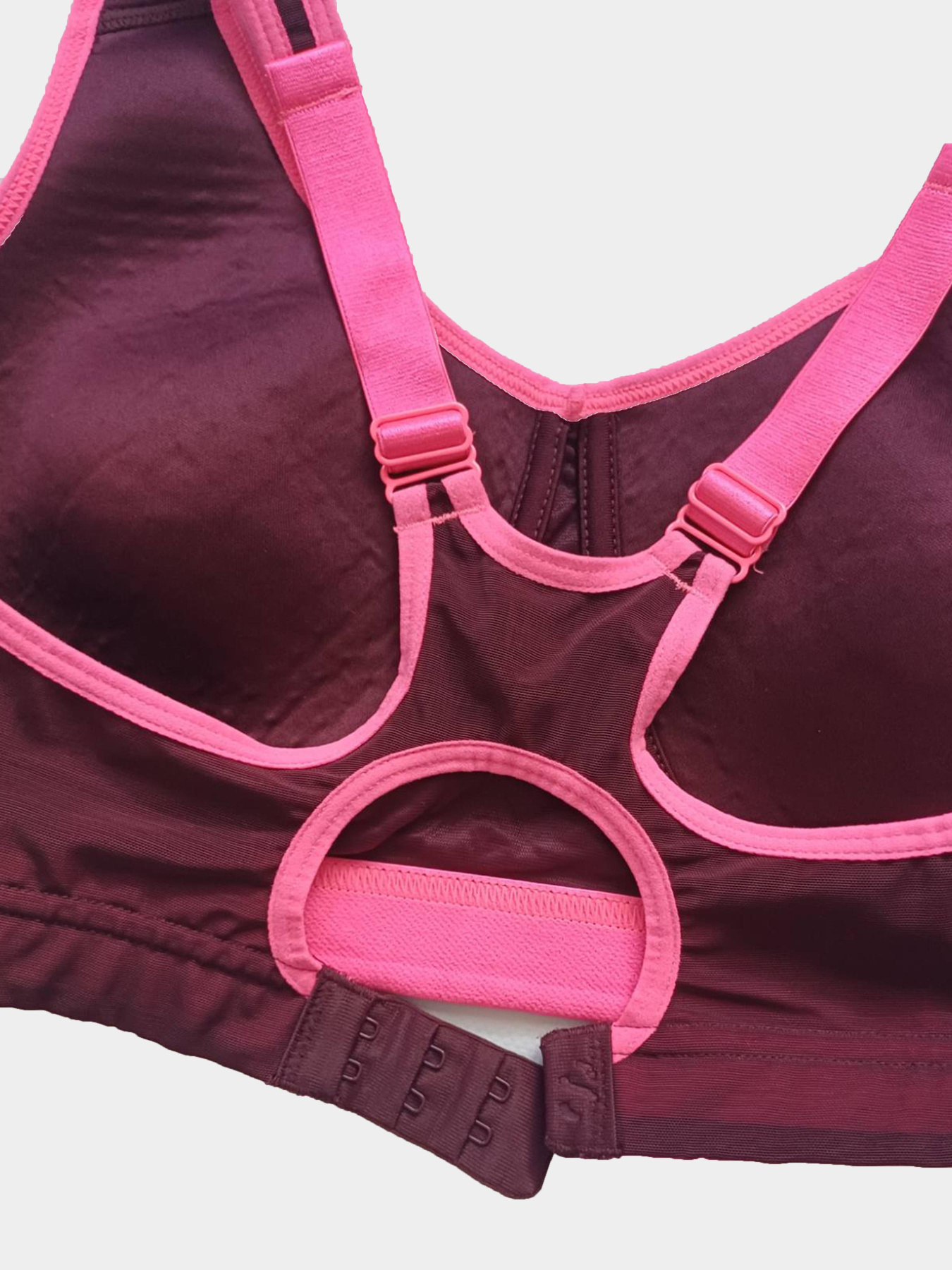 Спортивний топ H&M модель 6314981wer_Бордовый Фото