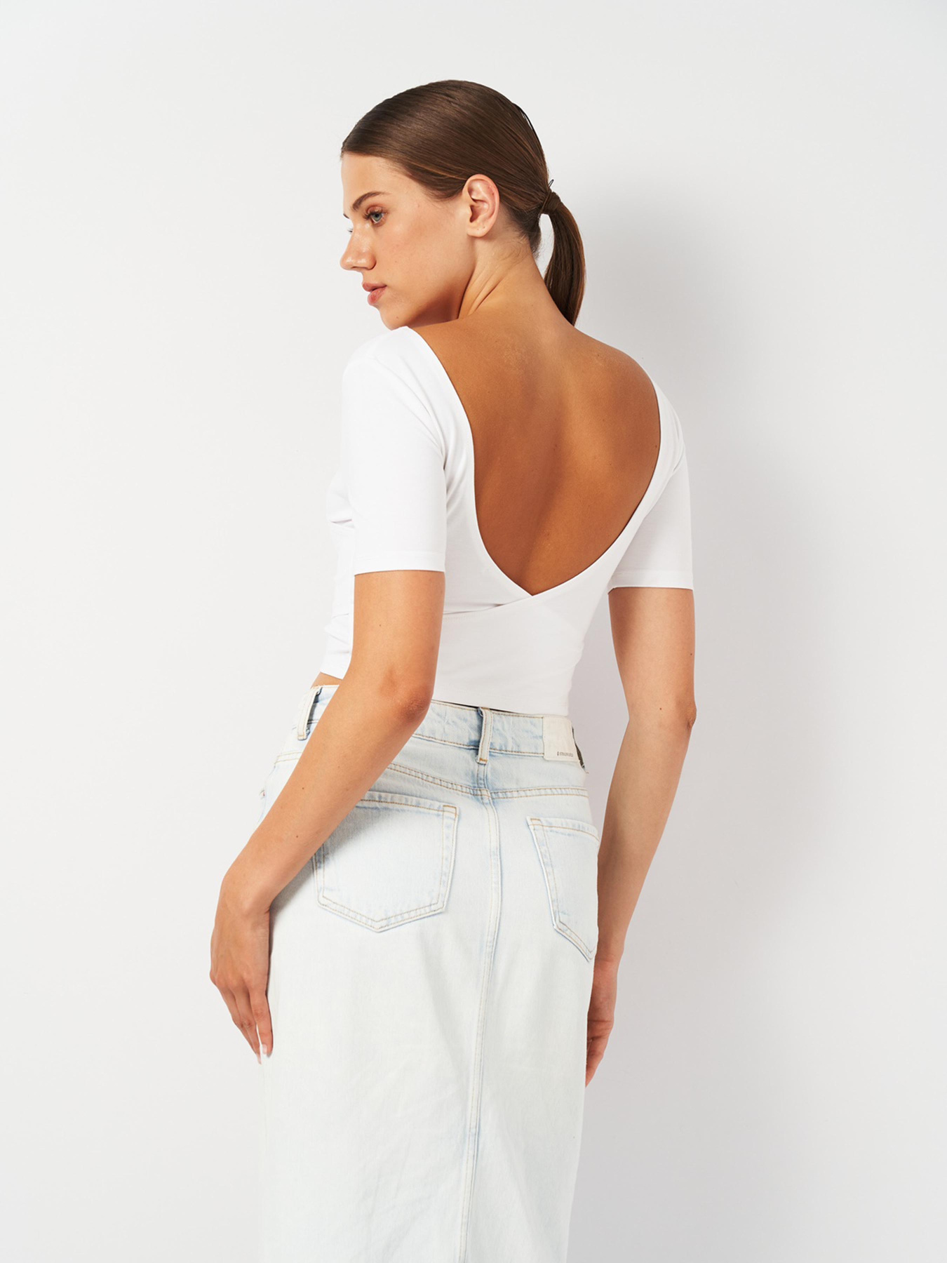 Топ H&M модель 2001024ral_Белый Фото