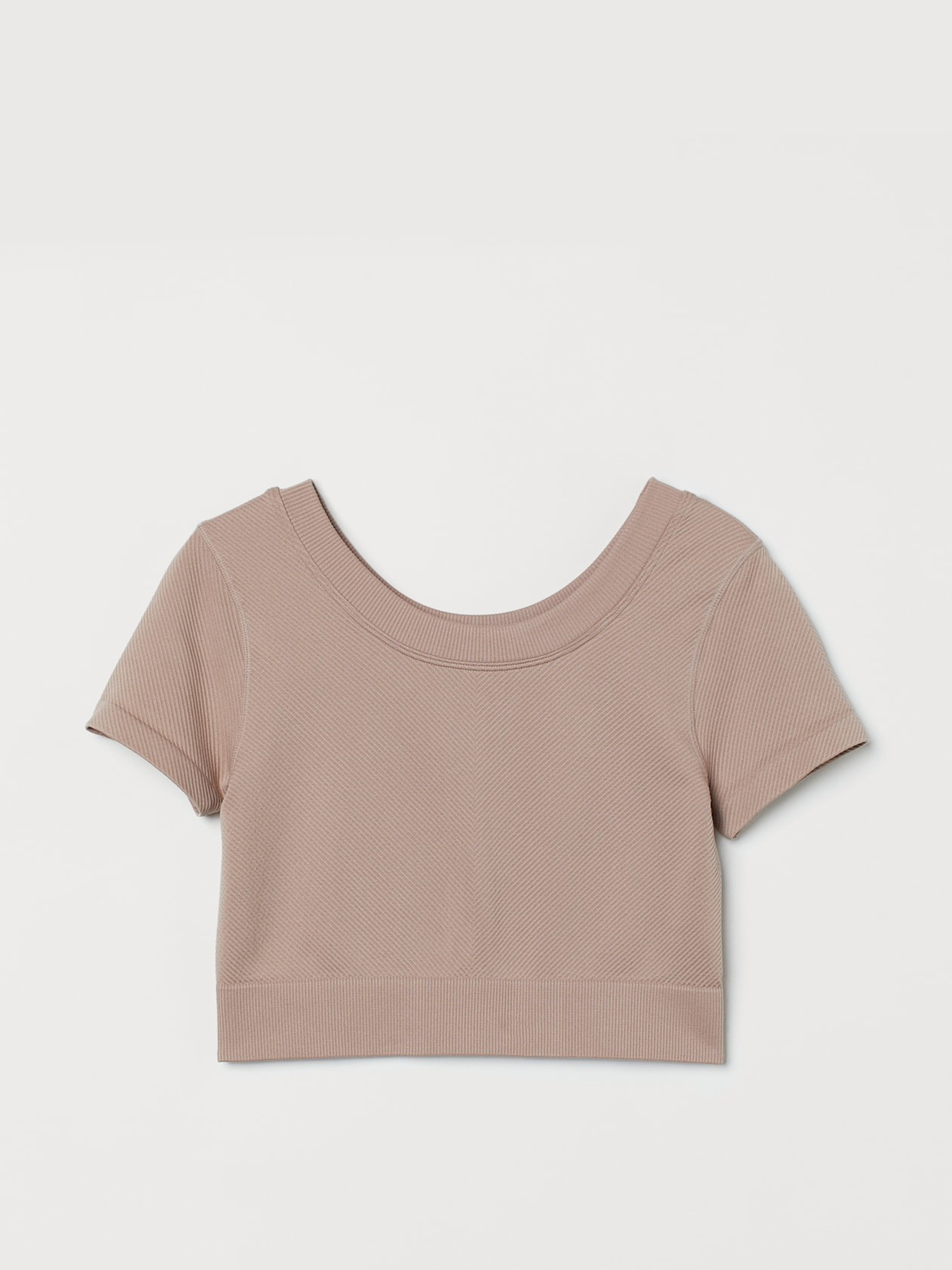 Спортивный топ H&M модель 9242843wer_Пудровый Спортивный топ H&M модель 9242843wer_Пудровый Фото