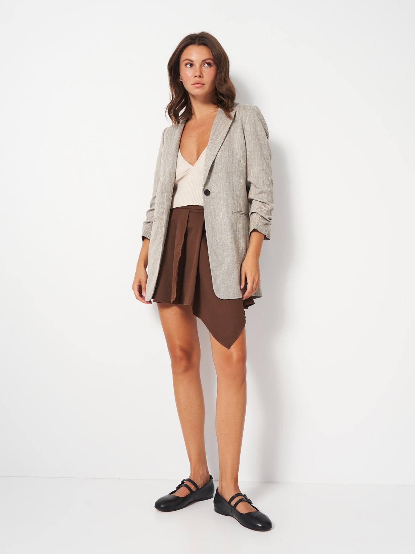 Топ H&M модель 10420555wer_Светло-бежевый Фото