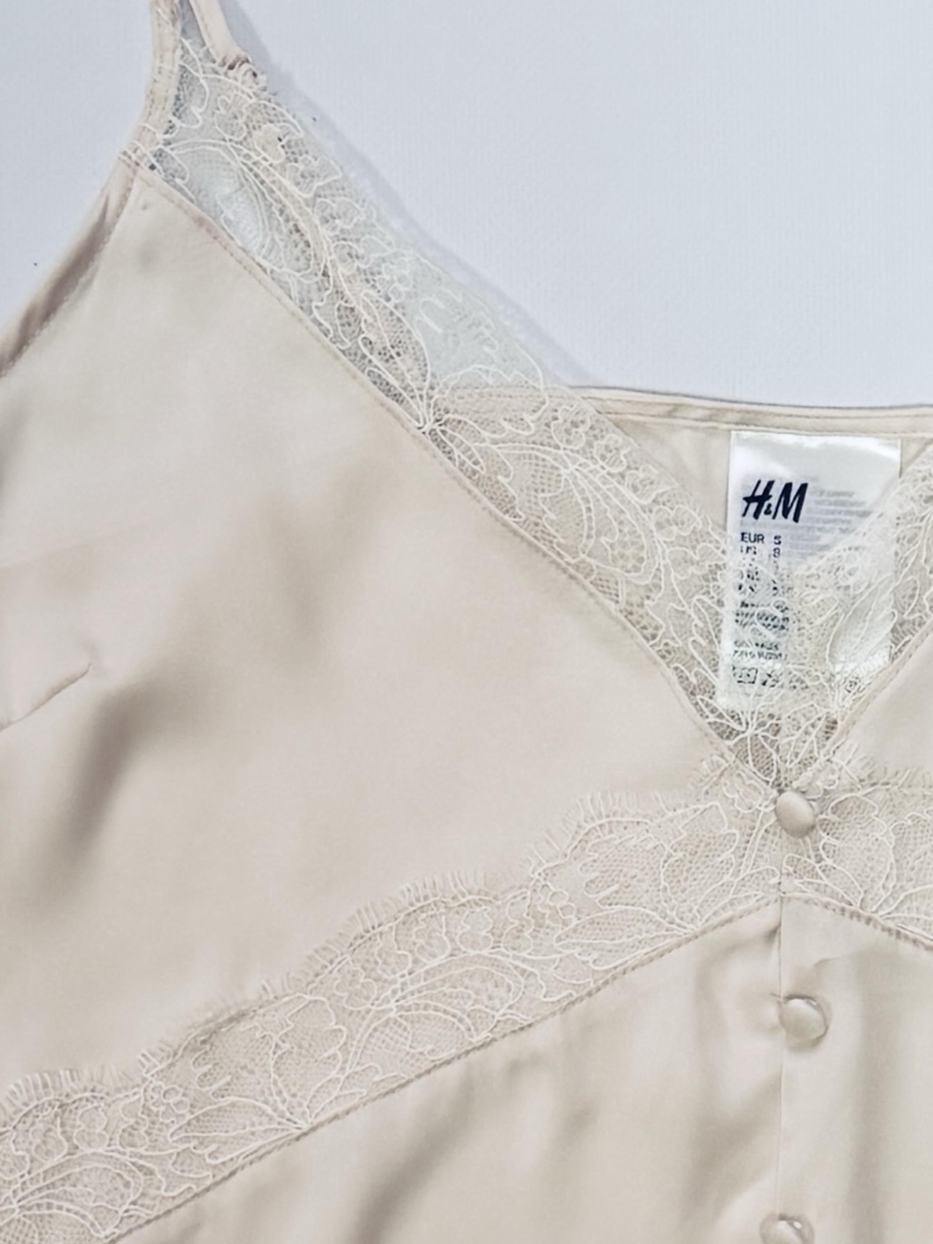 Топ H&M модель 96228334wer_Кремовый Фото