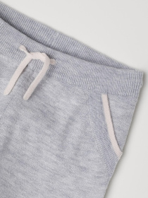 Повседневные штаны H&M модель 6297208dlog_Светло-серый Фото