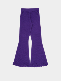 Повседневные штаны H&M модель 11006546arl_Темно-фиолетовый Фото