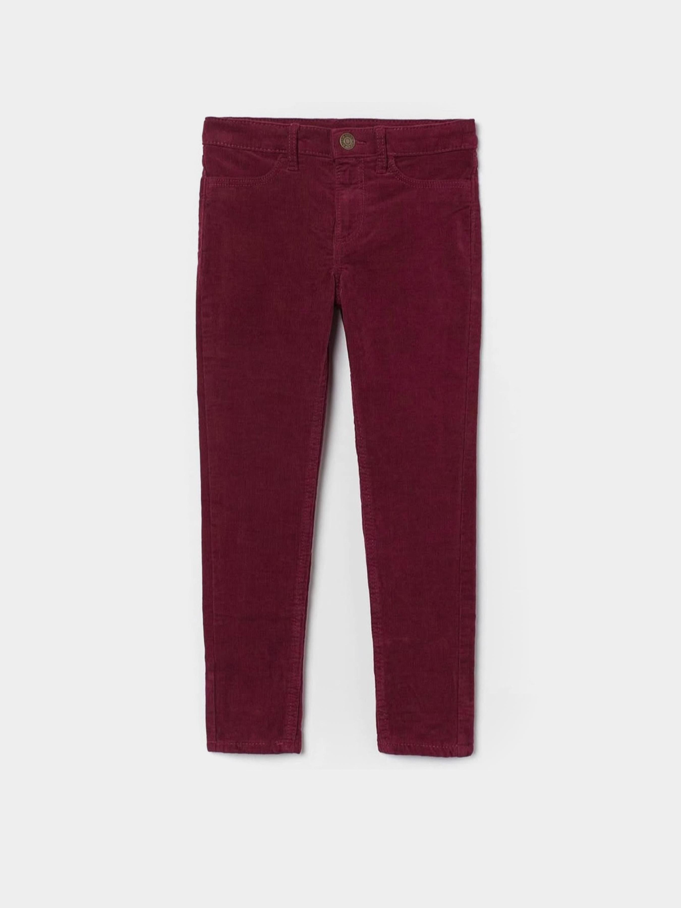 Штани повсякденні H&M модель 10120064kwer_Бордовый Фото