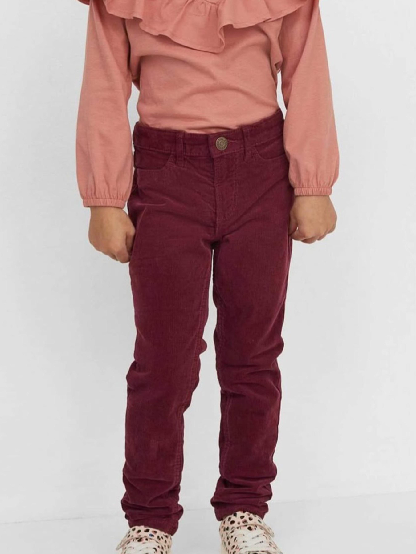 Повсякденні штани H&M модель 10120064kwer_Бордовый Фото