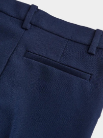 Класичні штани H&M модель 8777852kwer_Темно-синий Фото