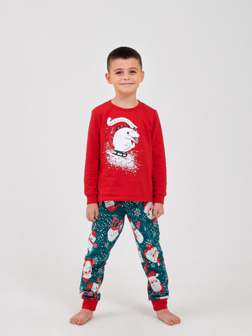 Пижама SMIL модель smil_104548-1-krasnyj-2 Фото