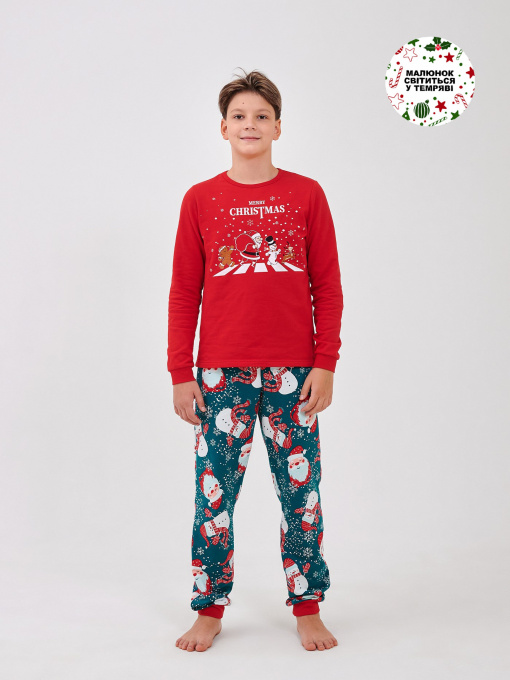 Піжама SMIL модель smil_104548-1-krasnyj-4 Фото