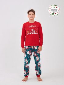 Піжама SMIL модель smil_104548-1-krasnyj-4 Фото