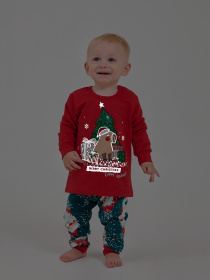 Пижама SMIL модель smil_104547-1-krasnyj-3 Фото