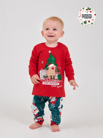 Піжама SMIL модель smil_104547-1-krasnyj-3 Фото