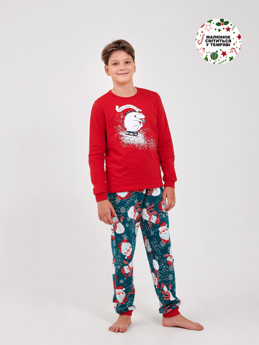 Піжама SMIL модель smil_104874-1-krasnyj-2 Фото