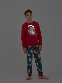 Пижама SMIL модель smil_104874-1-krasnyj-2 Фото