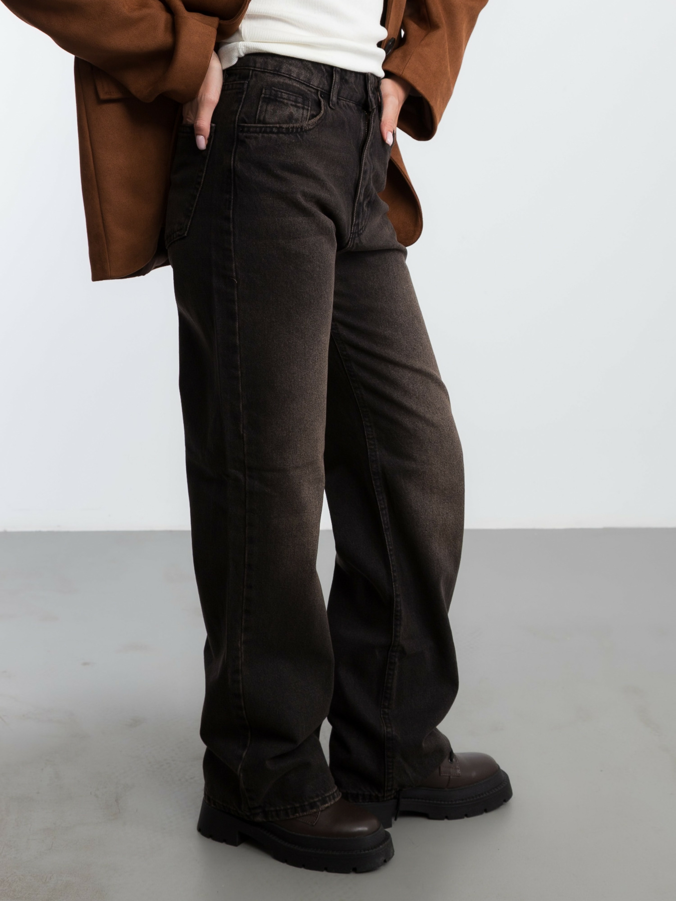 Широкие джинсы Famo модель BR-2478_06 Фото