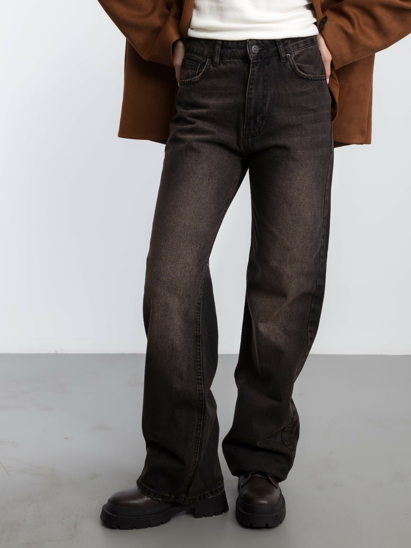 Широкие джинсы Famo модель BR-2478_06 Фото