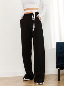 Повсякденні штани ISSA Plus модель 12996_black Фото