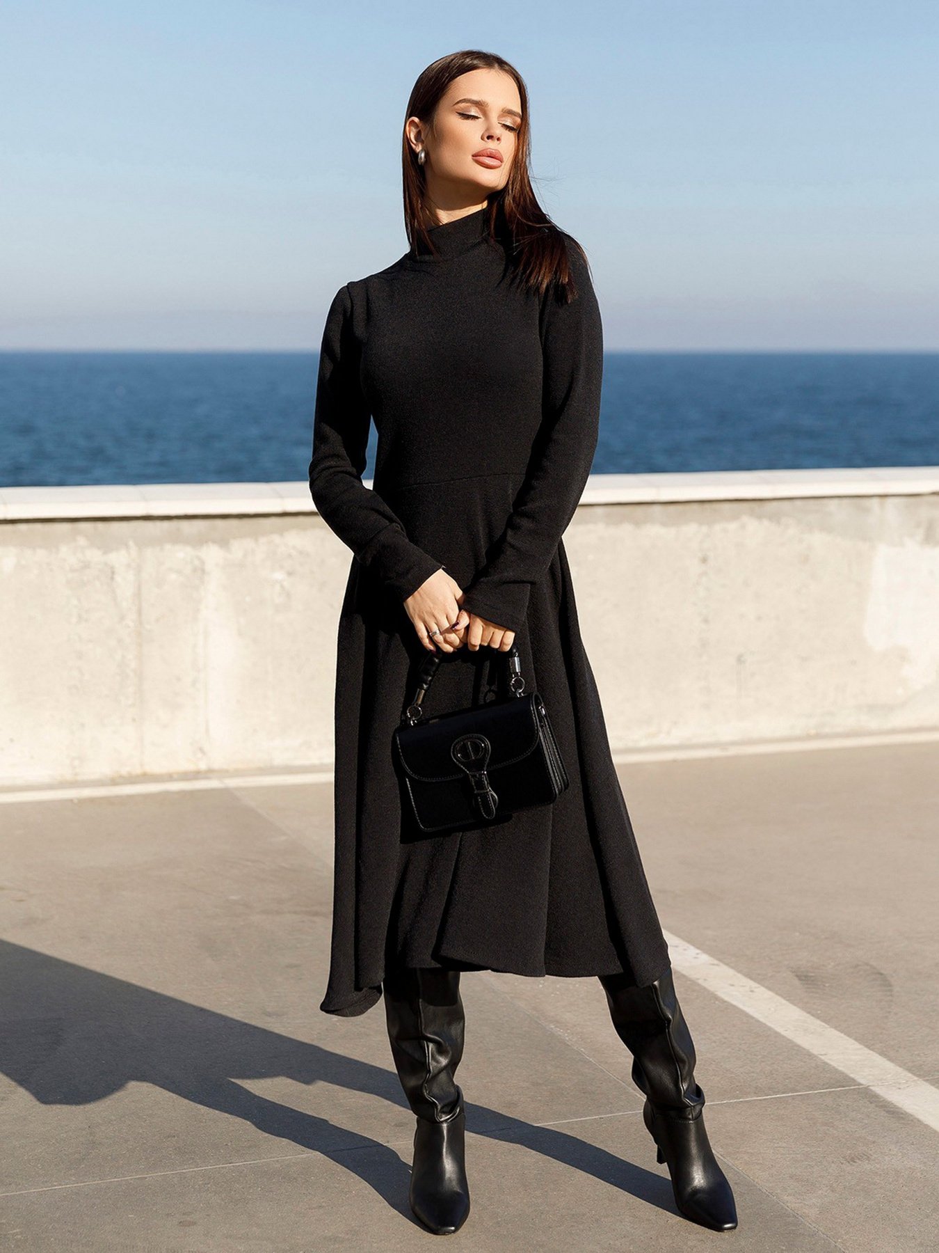 Сукні ISSA Plus модель 12352A_black Фото