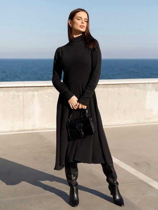 Платья ISSA Plus модель 12352A_black Фото