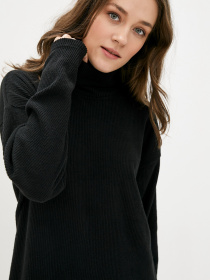 Платье мини ISSA Plus модель 12997_black Фото