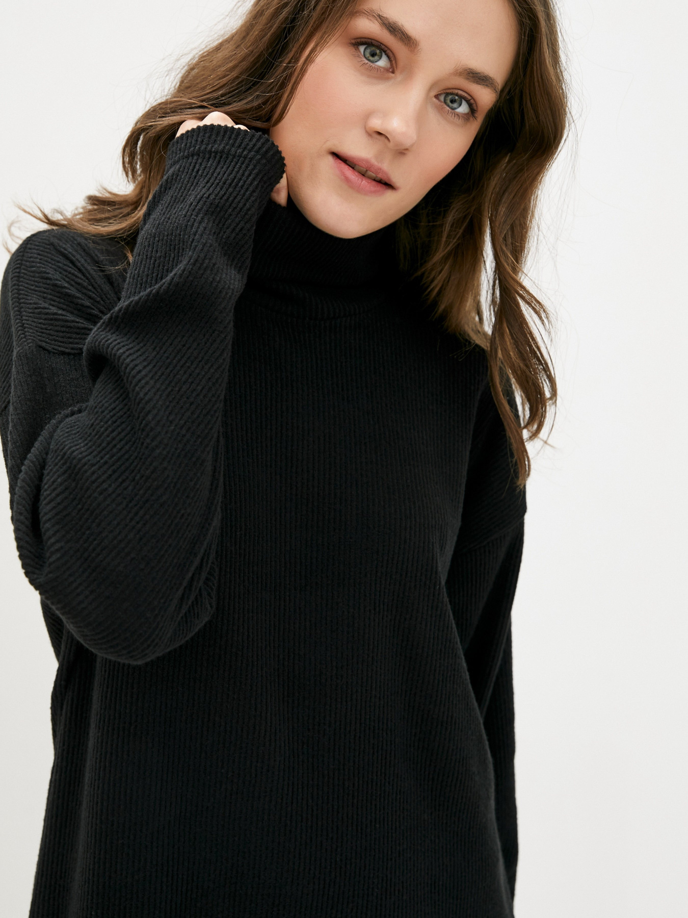 Сукня міні ISSA Plus модель 12997_black Фото