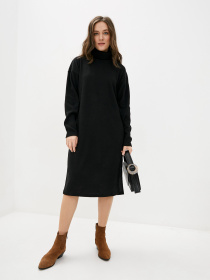 Сукня міні ISSA Plus модель 12997_black Фото