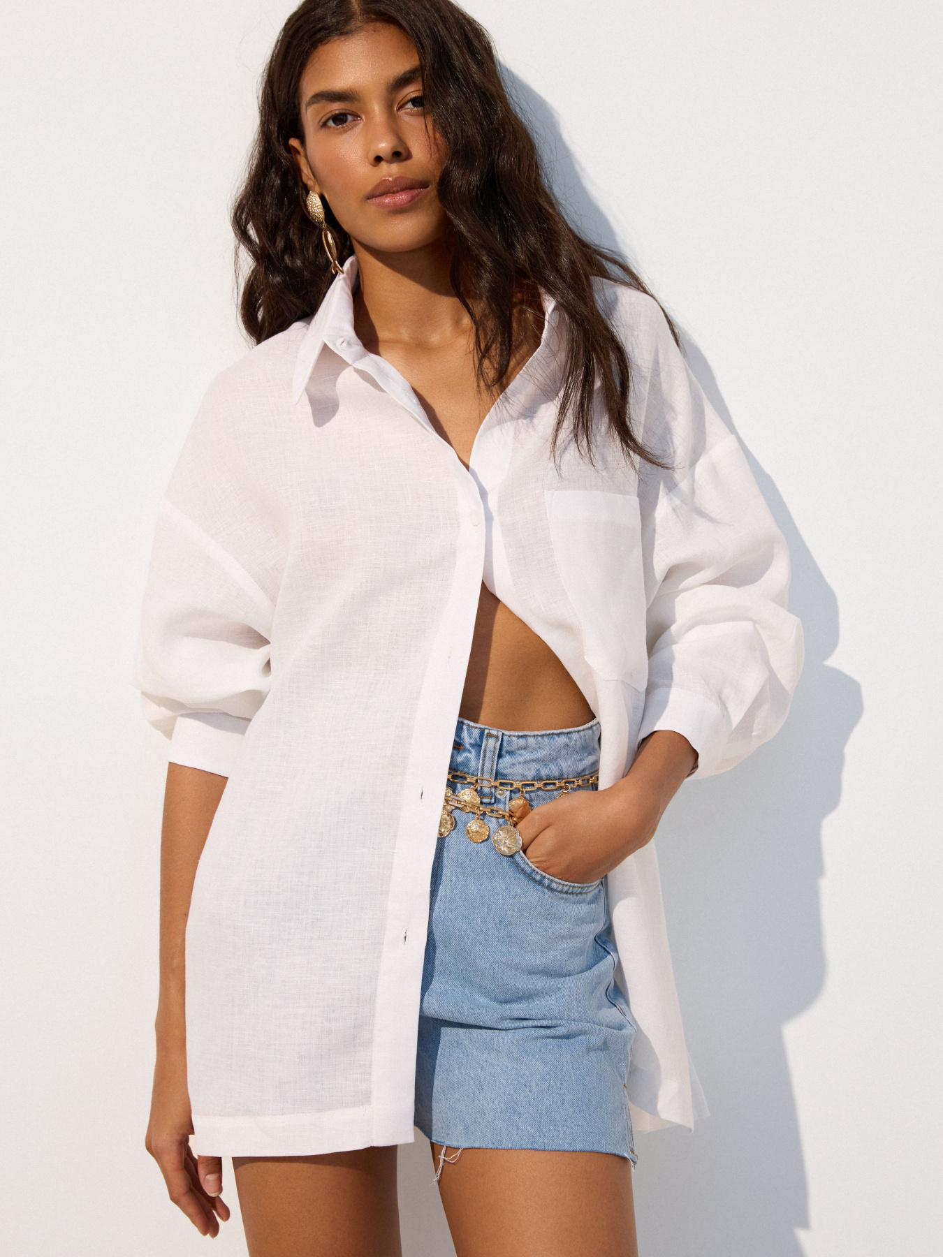 Сорочка повсякденна Estro модель 16245-5-43201 Фото