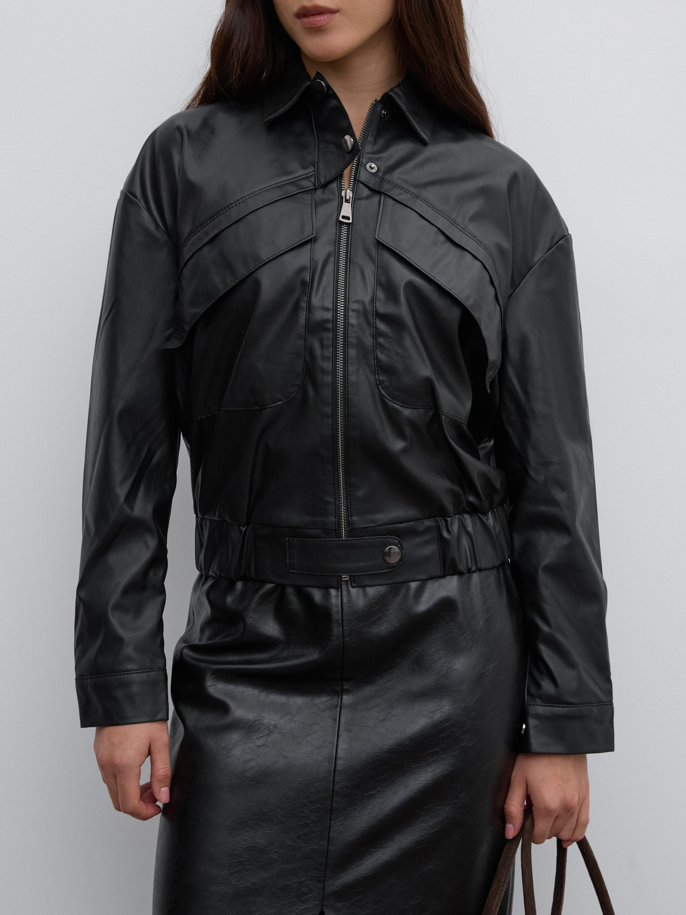 Куртка кожаная Estro модель 00484-9101 Фото